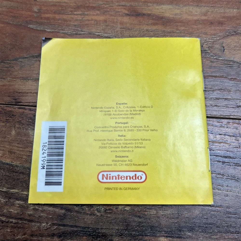 New Super Mario Bros Nintendo DS Original Multilingual Game Italian +‎ Manual*